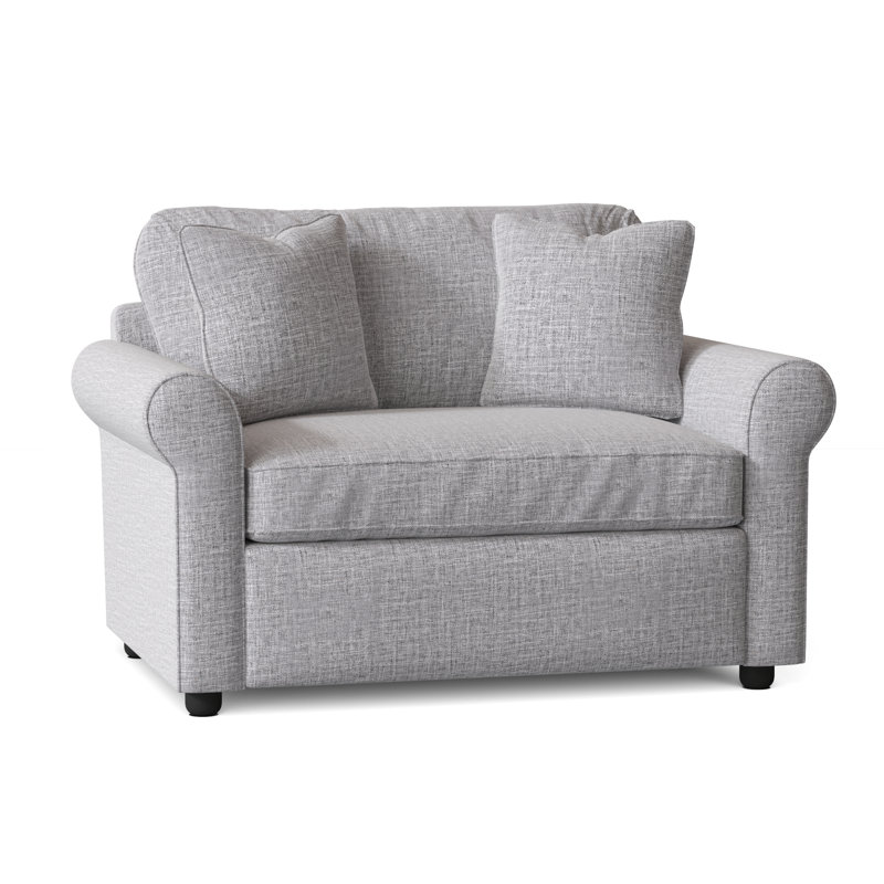 Warrington Upholstered Accent Chair, Zuma Pumice Textured Linen