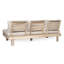 Ensemble de conversation modulaire avec coussins 3 pièces Abhipa