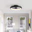 Ventilateur de plafond encastré à intensité variable 20 po avec lumières DEL Dianeshia-927327150