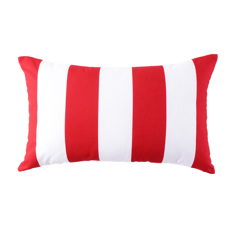 Housse et insert de coussin d'extérieur pour l'extérieur, Rouge
