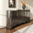 Large-Capacity Four-Door Sideboard