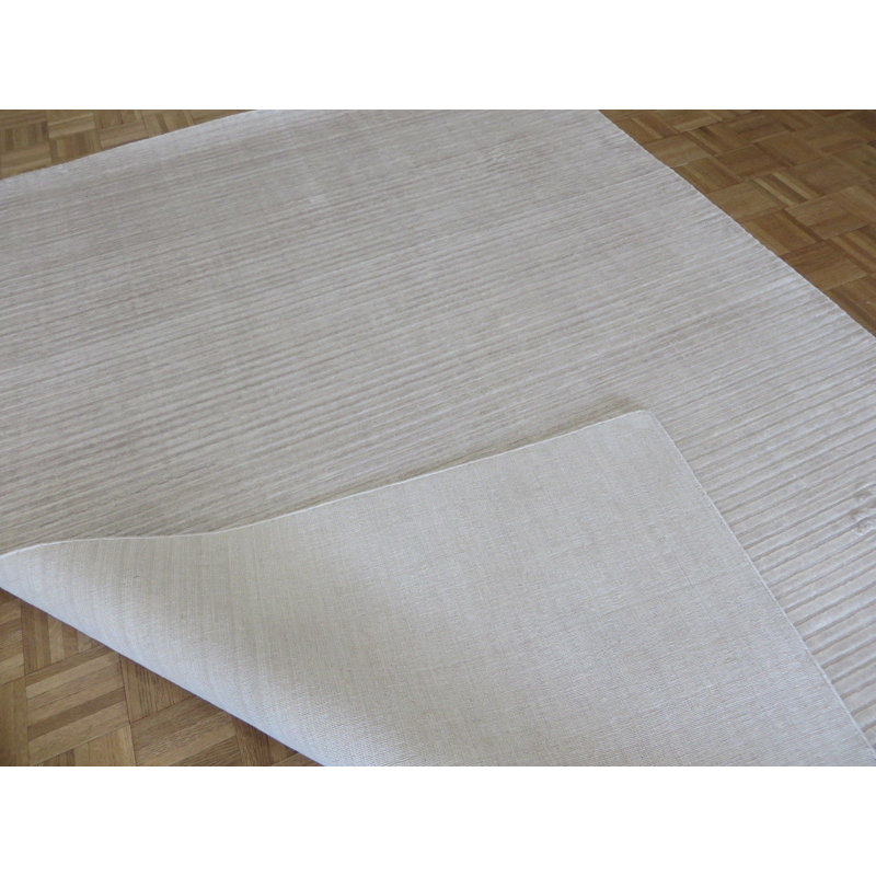 Tapis de zone en laine noué la 6 pi 3 po x 9 pi 2 po one-of-kind Reicherter