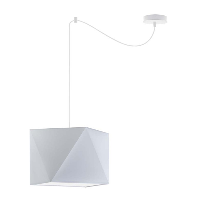 Byun 1 - Light Cluster Pendant, White, Light Grey