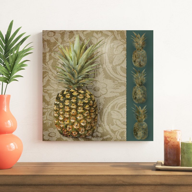 Ananas Welcome I, H 20 po x l 20 po x P 1,25 po