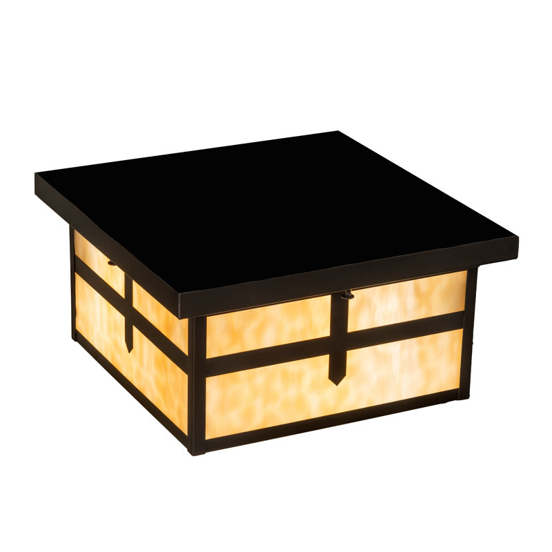 Plafonnier encastré 2 lumières 16,75 po