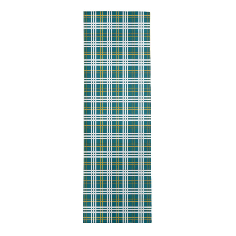Plaid Indoor Rug, Runner 2'6" x 8'