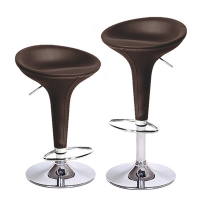 Tabouret de bar pivotant à hauteur réglable Nathalie