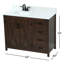 Ensemble de meuble-lavabo simple 42 po Slayton-2025224042