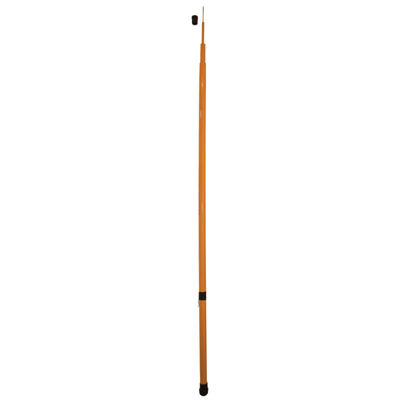 Mât télescopique flexible, H 120 po x l 1 po x P 1 po