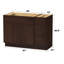 Base de meuble-lavabo simple 51 po seulement-96921366