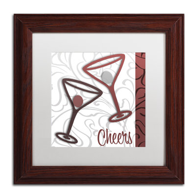 Jadaya «Cheers II», impression encadrée