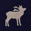 Caribou Embroidery Fabric