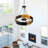 Vankirk 6-Light Industrial Dimmable Drum Chandelier-1455801652