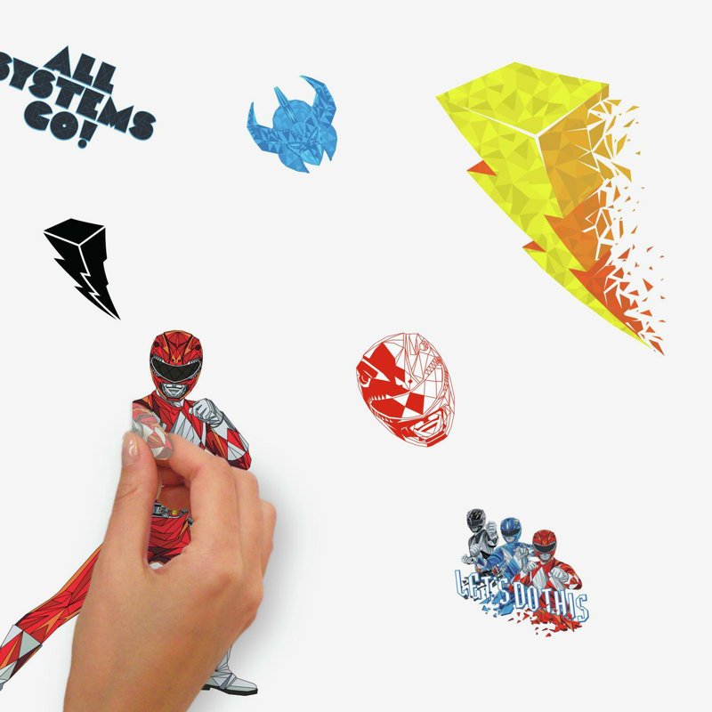 Adhésif décoratif Power Rangers