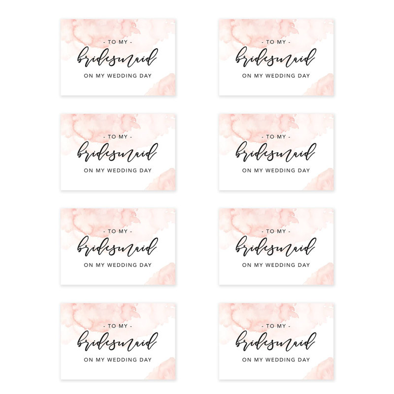 Ensemble de cartes-cadeaux de mariage avec enveloppes