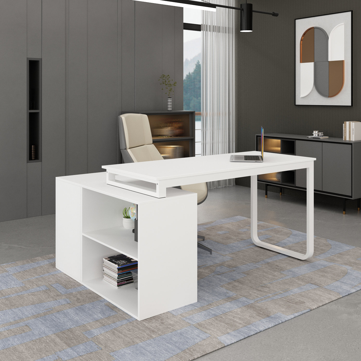 JIMBBOOM Office Desk & Reviews | Wayfair