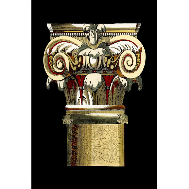 Single Capital (IP) II - Wrapped Canvas Print, 46cm H x 30cm W x 3.8cm D