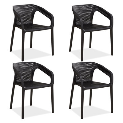 Jan Stacking Patio Dining Armchair