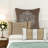 Reversible Bedding Sets Cotton Fill Jacquard Brown Gold For Home