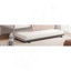Lit de jour contemporain en métal avec couchette et structure en métal-2084711007