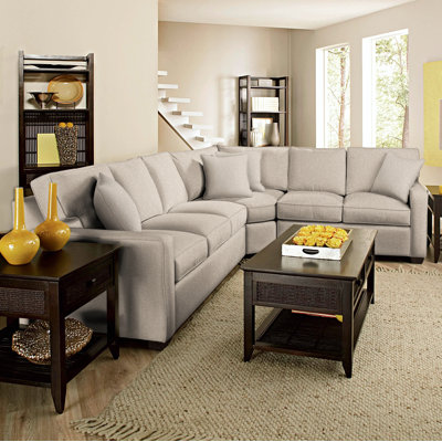 Gramercy Park 122" Wide Symmetrical Corner Sectional by Braxton Culler