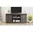 Farmhouse TV Stand for TVs up to 65" With Sliding Barn Doors-753925894