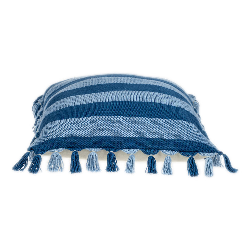 Tassels Cotton Throw Pillow