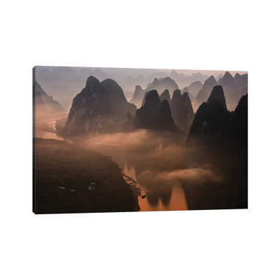 Hills Of The Gods by Gunarto Song - Wrapped Canvas Print