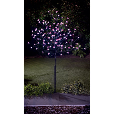 16 cm Solar Twinkle Globe Lighted Trees & Branches Lamp Lighted Christmas Tree