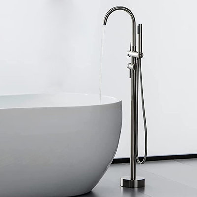 Akaash Floor Clawfoot Tub Faucet Bath Filler
