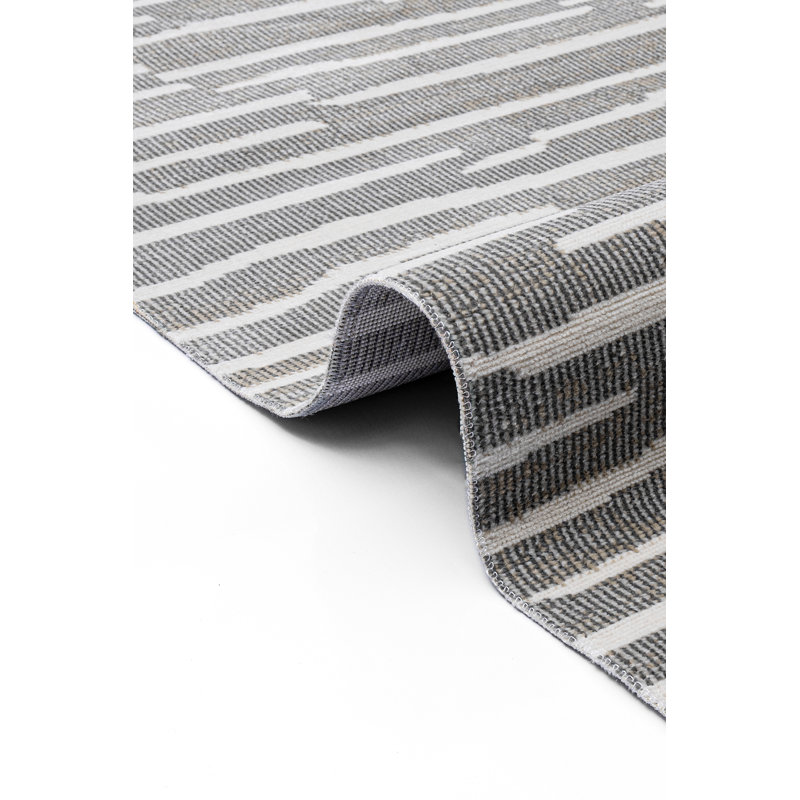 Kemorah Striped Indoor Rug, Rectangle 5'3" x 7'7"