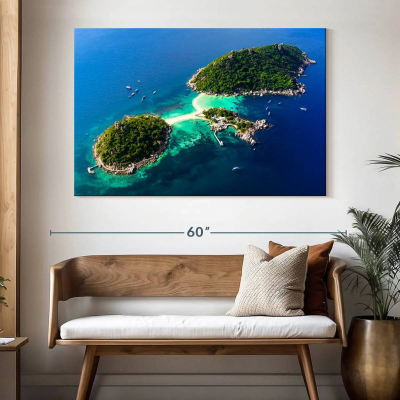 Scenic Koh Nang Yuan, H 34 po x l 51 po