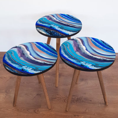 Tables gigognes 3 pieds Argueta