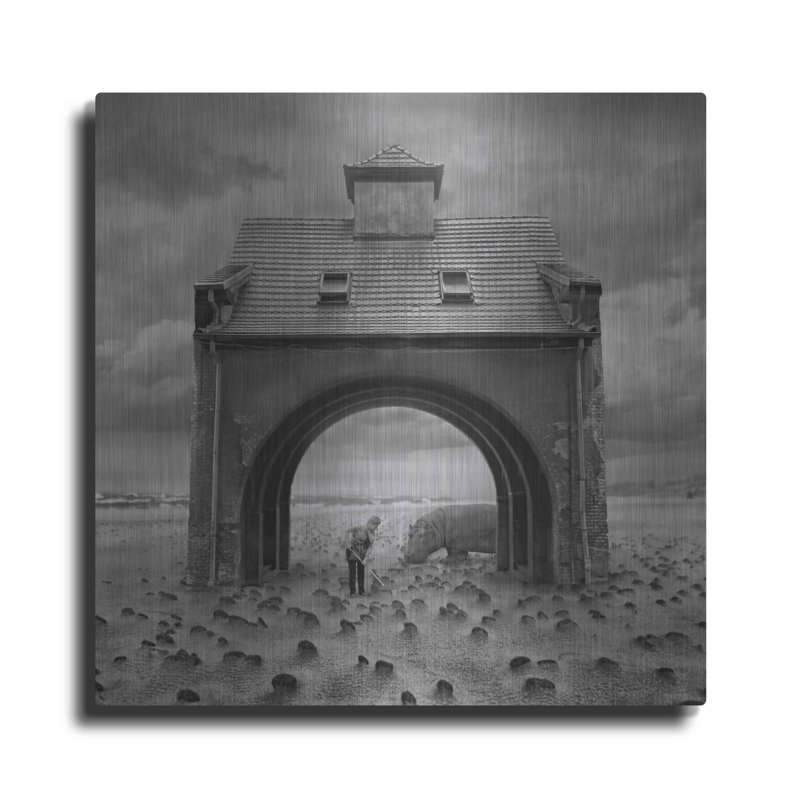 " Gate " by Dariusz Klimczak, 24" H x 24" W