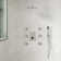 RelaxaJet High-Pressure 12‘’ FlowSync Control Collection Shower Faucet Set with Rough-In Valve，2.5 GPM