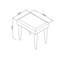 Solid Wood Accent Stool