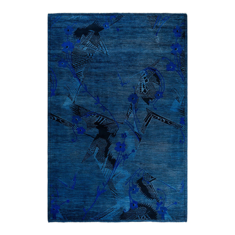 Pania One-of-a-Kind 6' 1" X 9' 3" Hand Knotted Area Rug