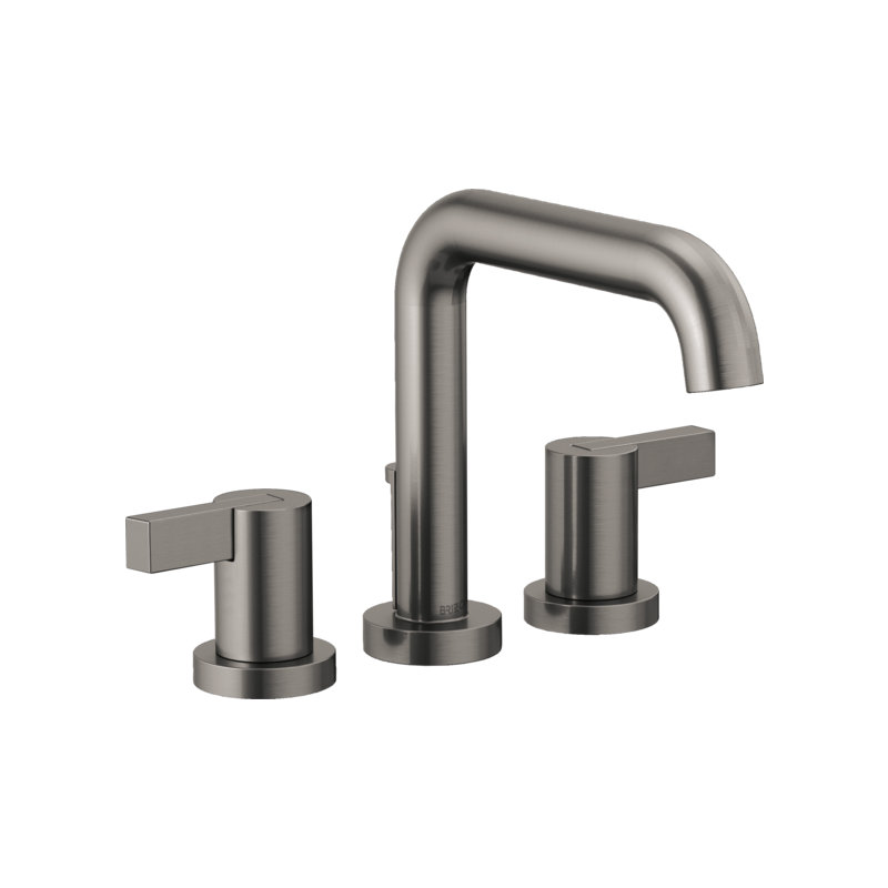 Litze® Roman Tub Faucet, Extended Lever, Luxe Steel