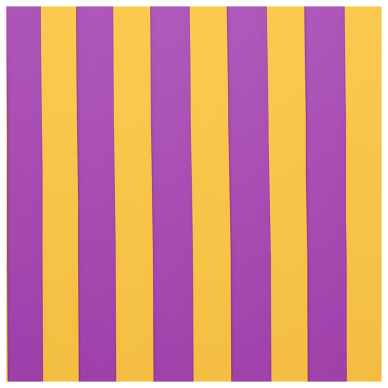 Couvertures mauves à rayures jaunes, 50in W x 60in H