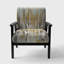 Acelino - Fauteuil d'appoint rembourré Cottage