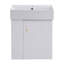 Meuble-lavabo flottant moderne avec lavabo en céramique