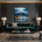 Cities Seattle WA Blue Canvas Wall Art