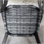 Table basse en rotin avec tablette de rangement Outsunny