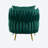 Misheel Velvet Barrel Chair with Ottoman-613010303