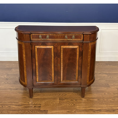 Hepplewhite Console Door Cabinet