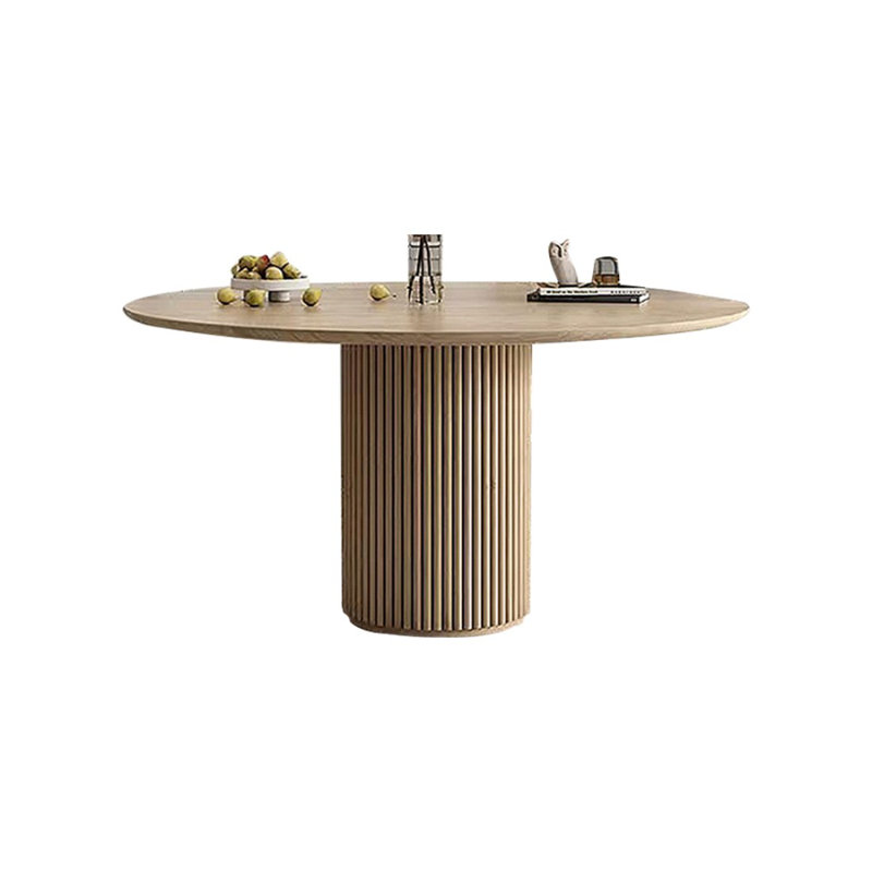 Table de salle à manger Burlywood, H 29,53 po x L 39,37 po x l 39,37 po