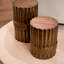 Side Table Padua L Antique Brass Finish