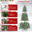 Lighted Artificial Pine Christmas Tree-527239716