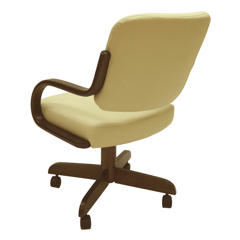 Chaise de salle à manger rembourrée, Beige