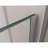 Unidoor Plus 40.5" W x 34.375" D x 72" H Frameless Pivot Rectangle Shower Enclosure with Fixed Panel-1957111215